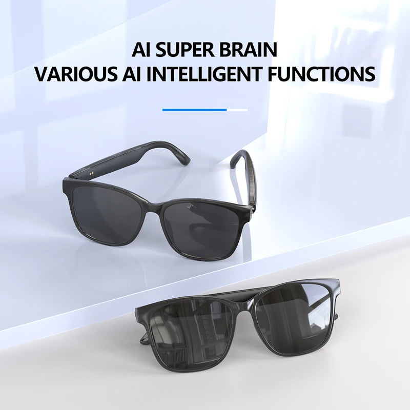 AI Intelligent Translation Wireless Bluetooth Headset Smart Glasses